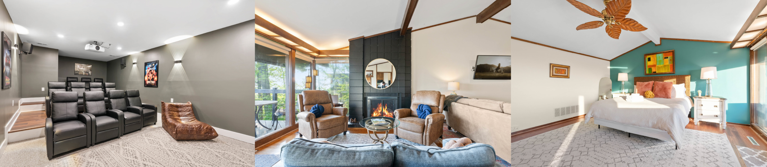 Gallery of interior vacation home photos